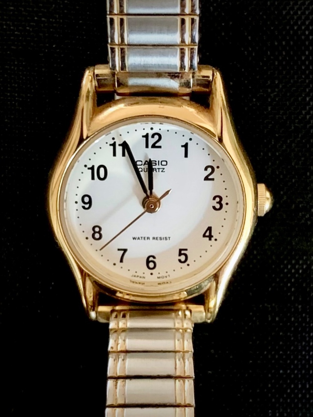 Petite Vintage Gold Minimalist Watch | Casio LTP-1094 Japan Movement
